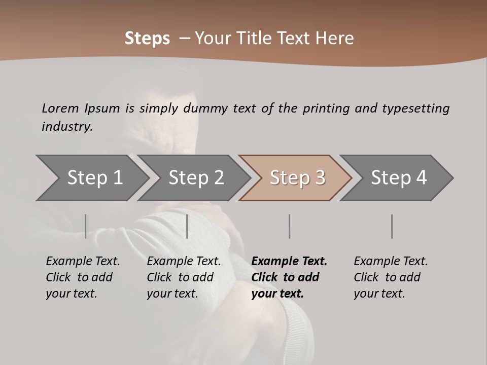 Upset Worry Headache PowerPoint Template