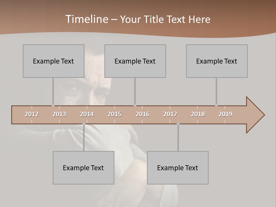 Upset Worry Headache PowerPoint Template