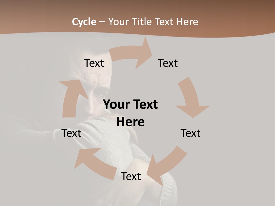 Upset Worry Headache PowerPoint Template