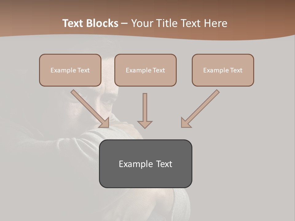 Upset Worry Headache PowerPoint Template