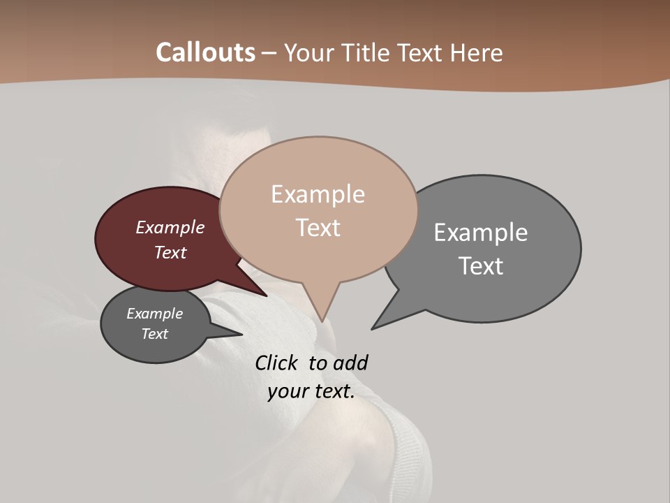 Upset Worry Headache PowerPoint Template