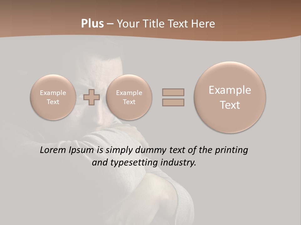 Upset Worry Headache PowerPoint Template