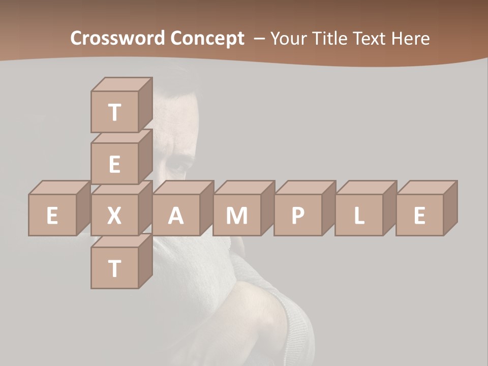 Upset Worry Headache PowerPoint Template