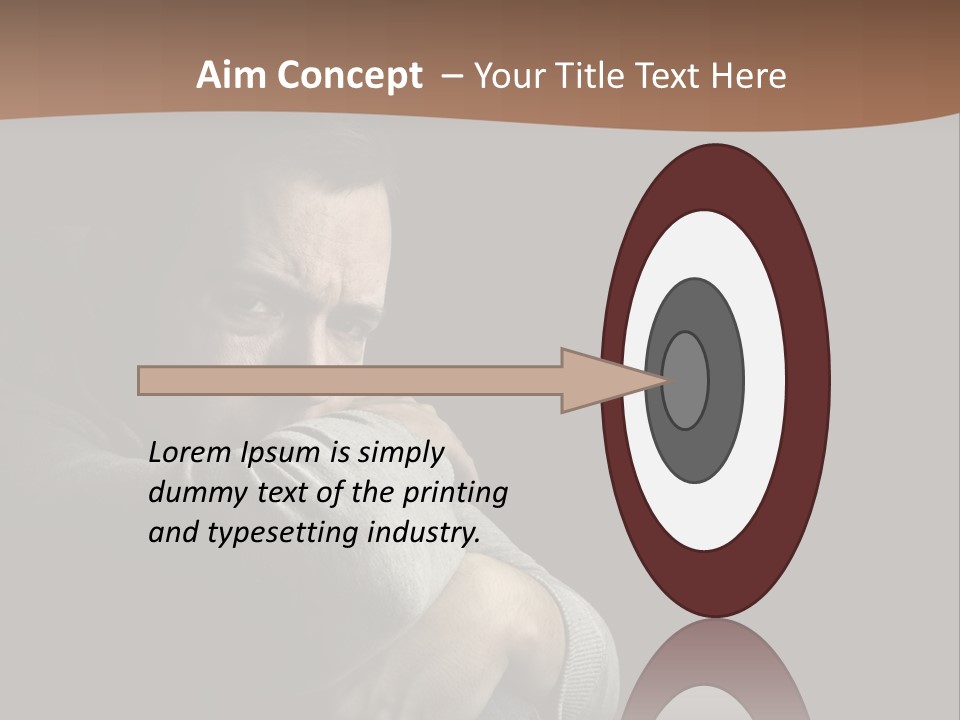 Upset Worry Headache PowerPoint Template