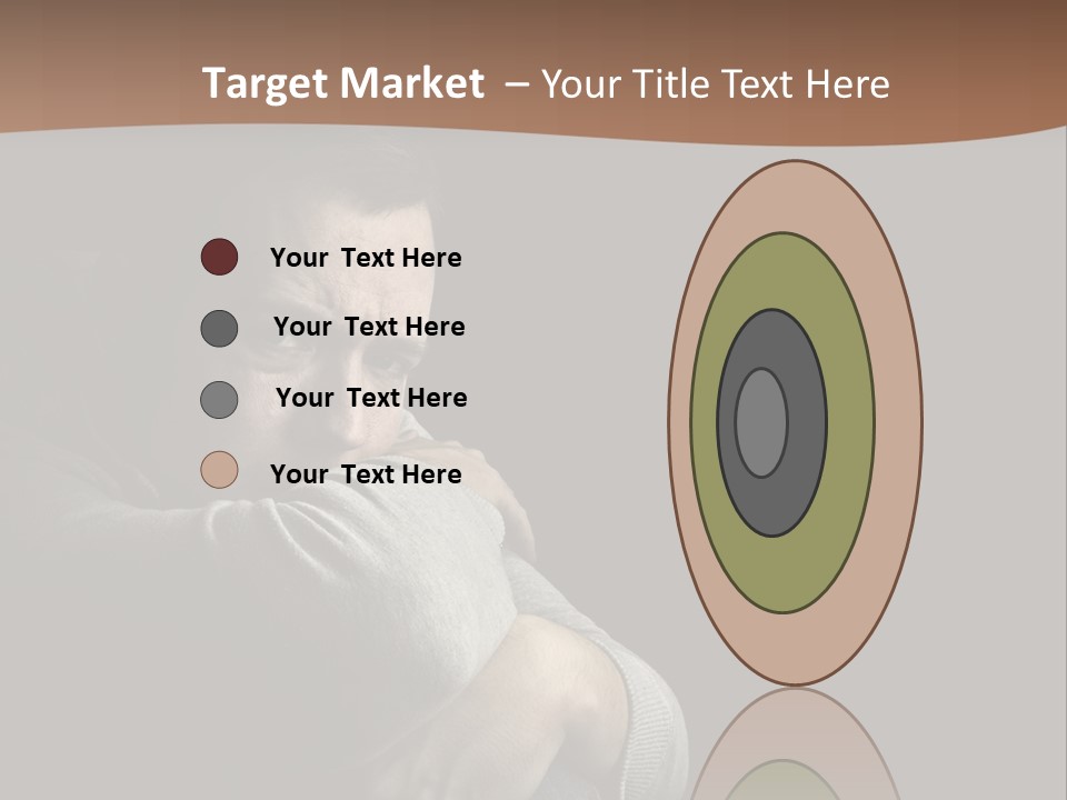 Upset Worry Headache PowerPoint Template