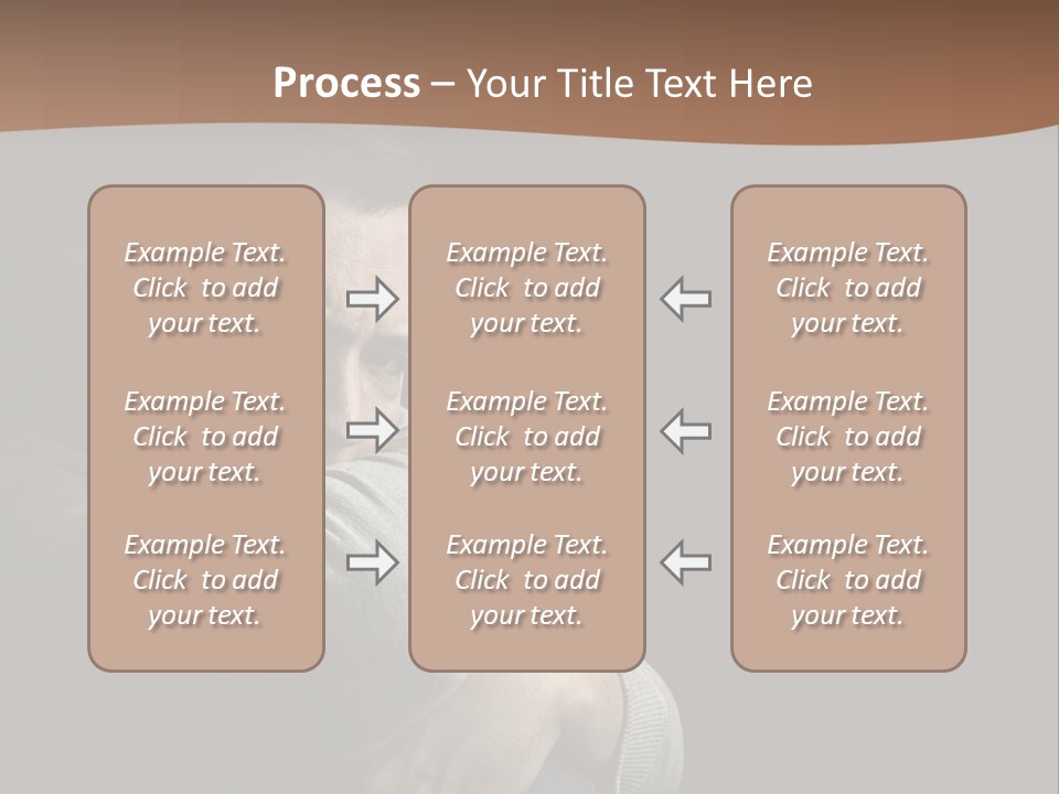 Upset Worry Headache PowerPoint Template