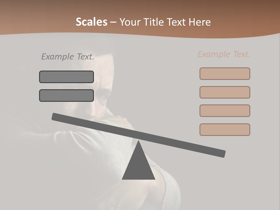 Upset Worry Headache PowerPoint Template