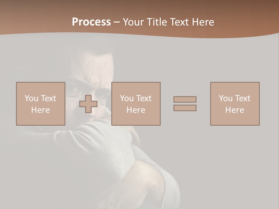 Upset Worry Headache PowerPoint Template
