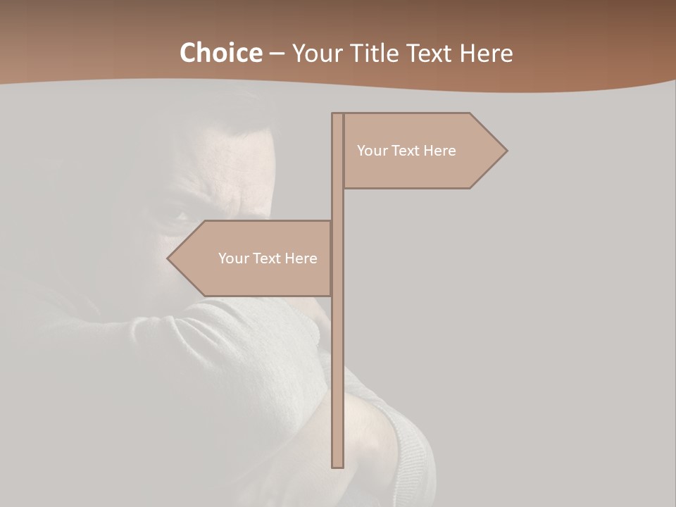 Upset Worry Headache PowerPoint Template