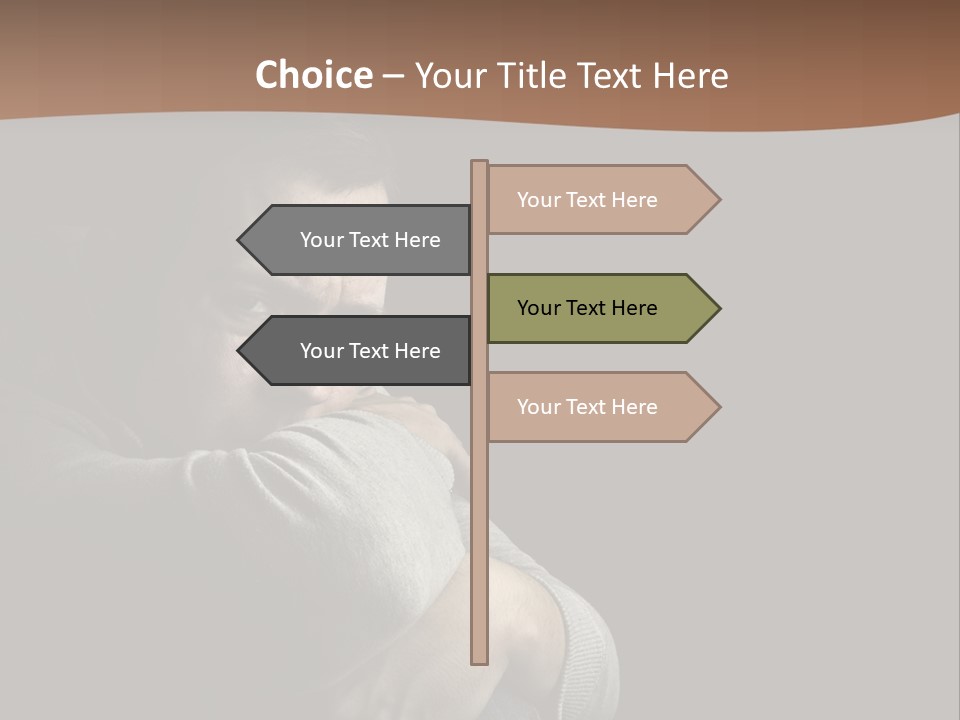 Upset Worry Headache PowerPoint Template