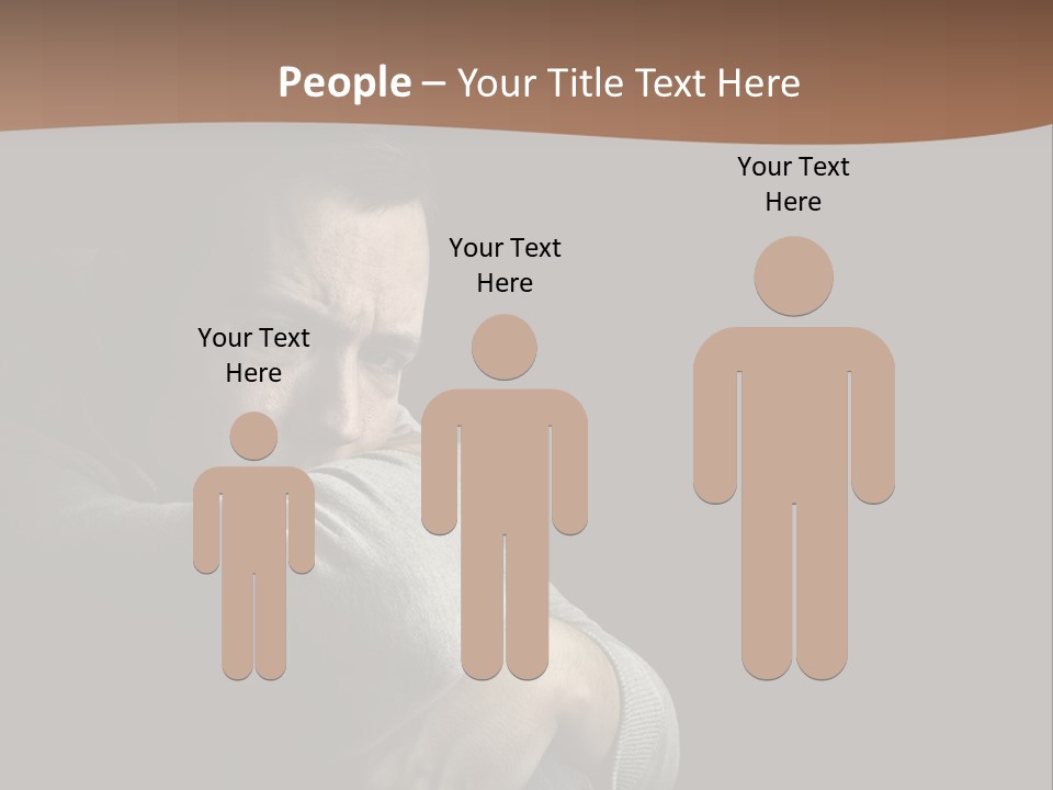 Upset Worry Headache PowerPoint Template