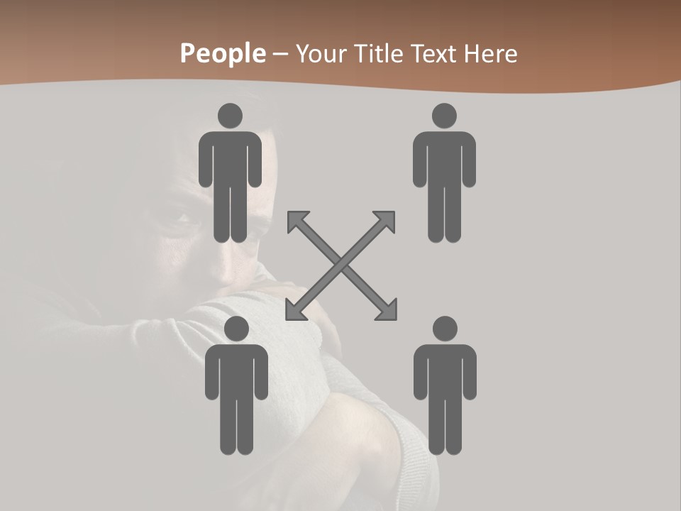 Upset Worry Headache PowerPoint Template