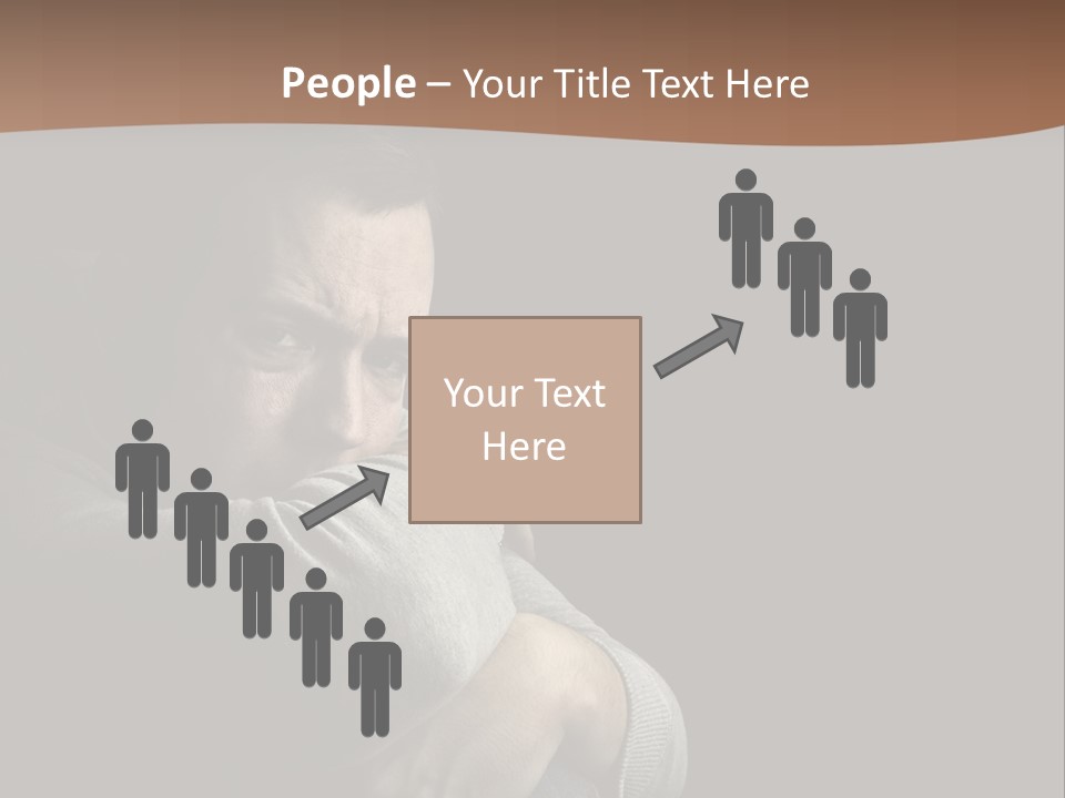 Upset Worry Headache PowerPoint Template