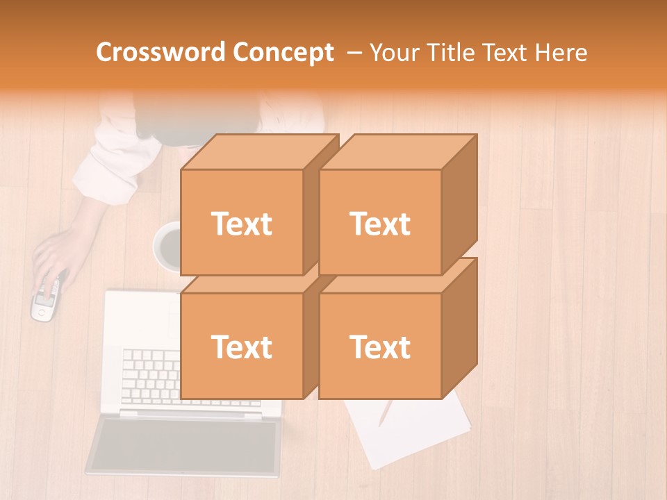 Girl Sofa Female PowerPoint Template