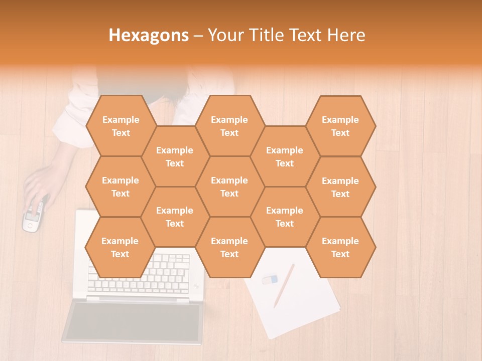 Girl Sofa Female PowerPoint Template