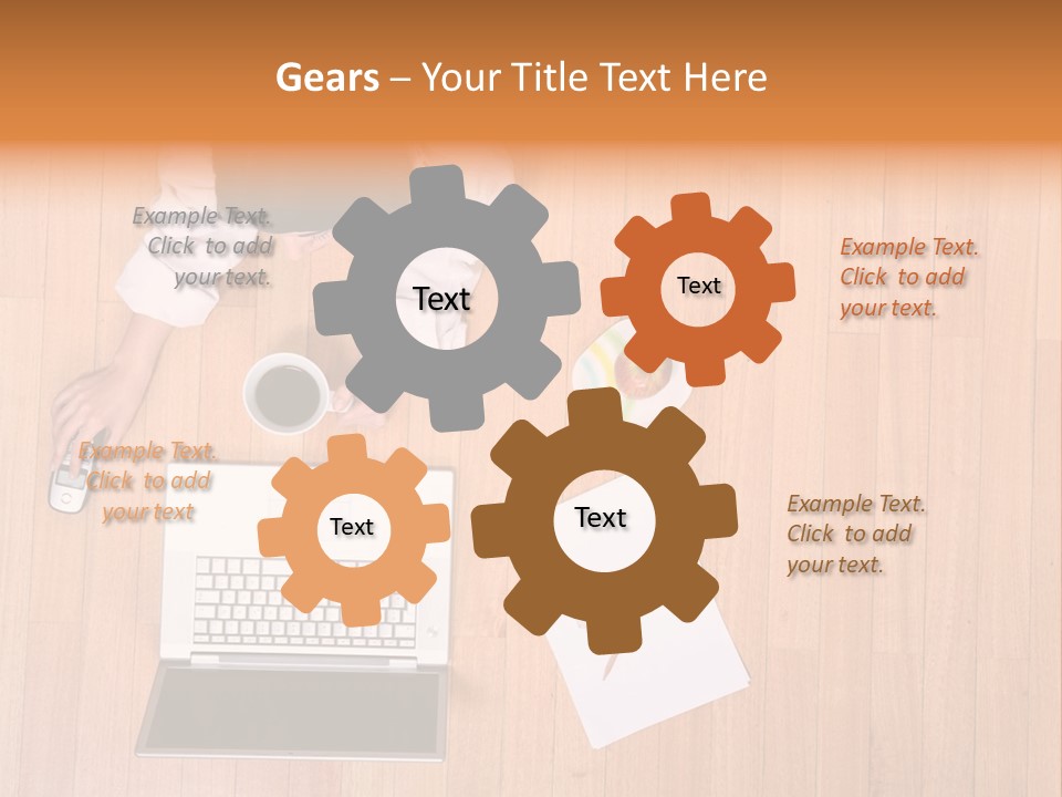 Girl Sofa Female PowerPoint Template