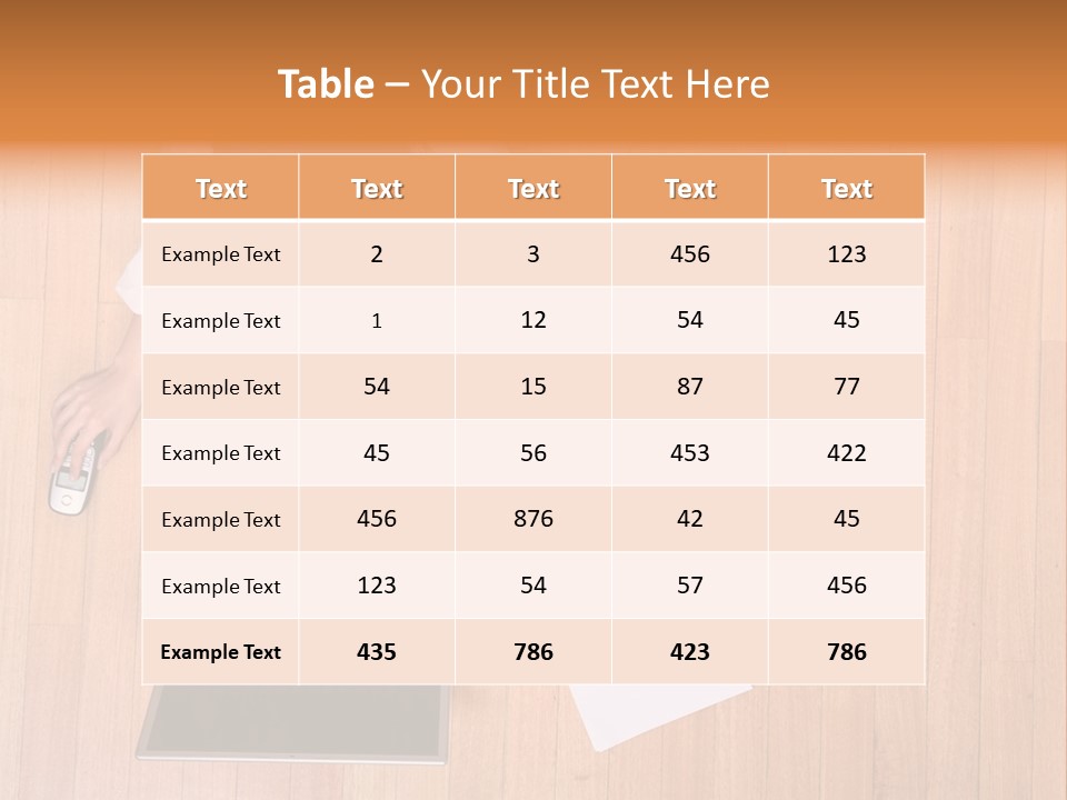 Girl Sofa Female PowerPoint Template