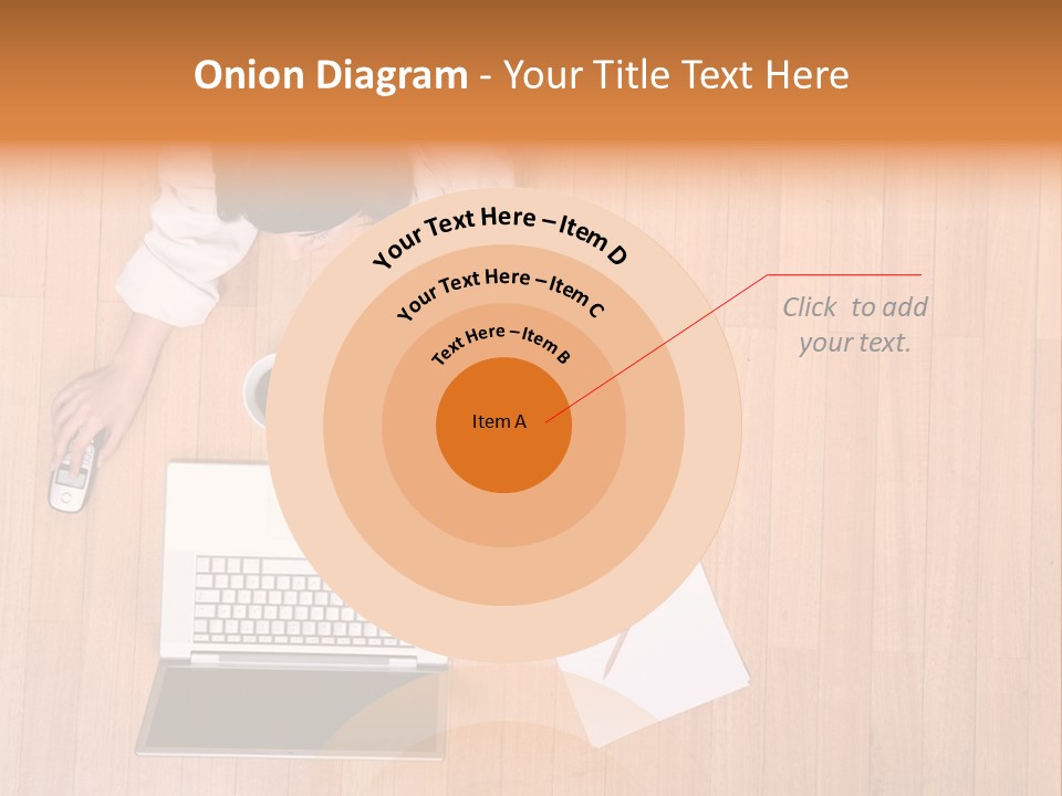 Girl Sofa Female PowerPoint Template