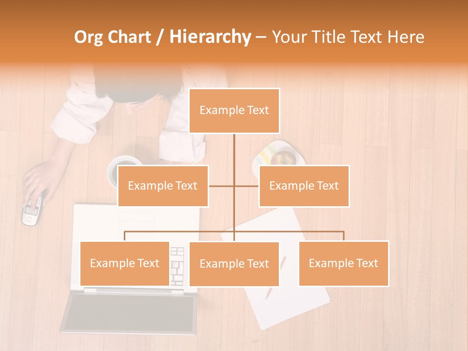Girl Sofa Female PowerPoint Template