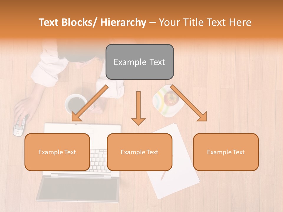 Girl Sofa Female PowerPoint Template