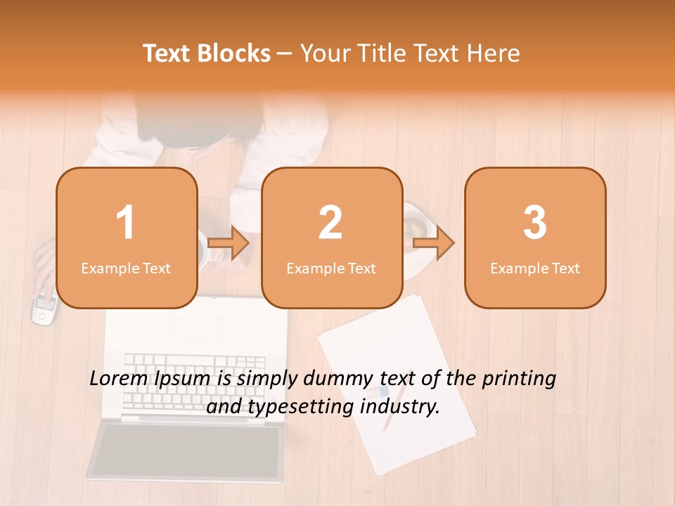 Girl Sofa Female PowerPoint Template