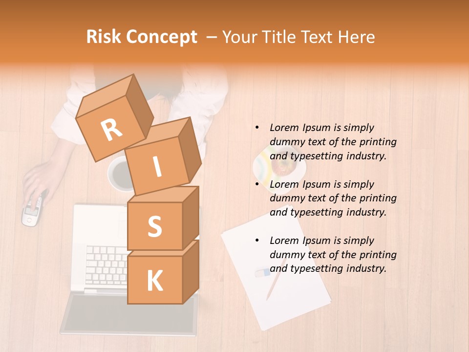 Girl Sofa Female PowerPoint Template