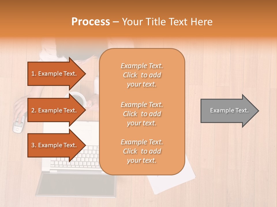 Girl Sofa Female PowerPoint Template