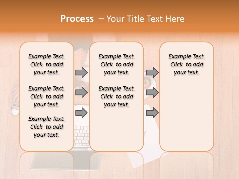 Girl Sofa Female PowerPoint Template