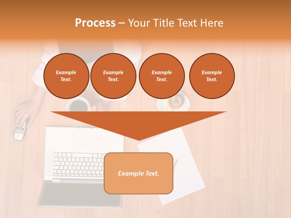 Girl Sofa Female PowerPoint Template