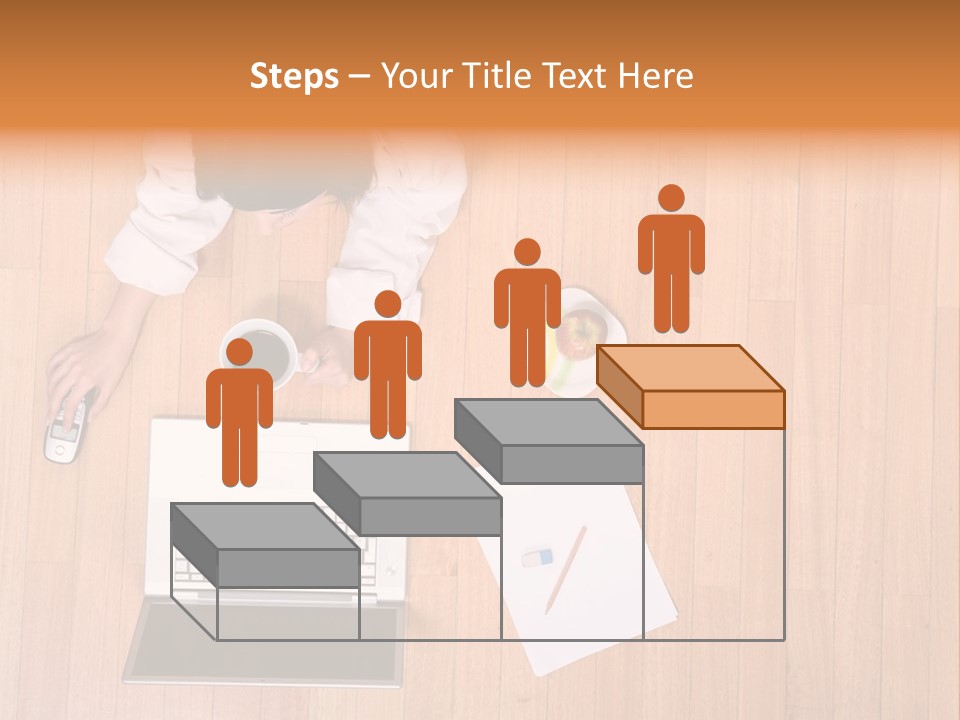 Girl Sofa Female PowerPoint Template