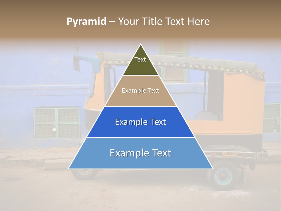 Tuktuk Taxi Urban PowerPoint Template