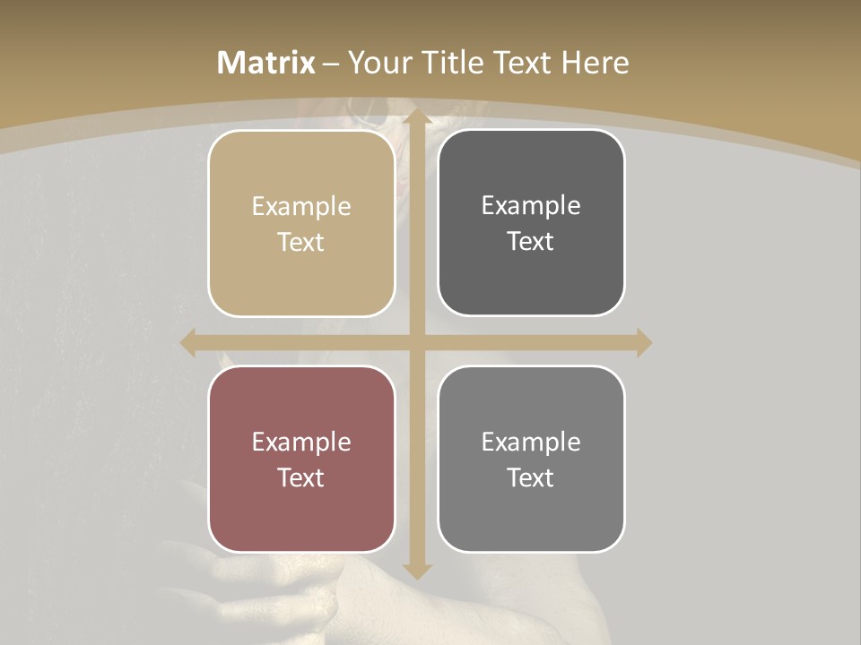 Spooky Goth Human PowerPoint Template