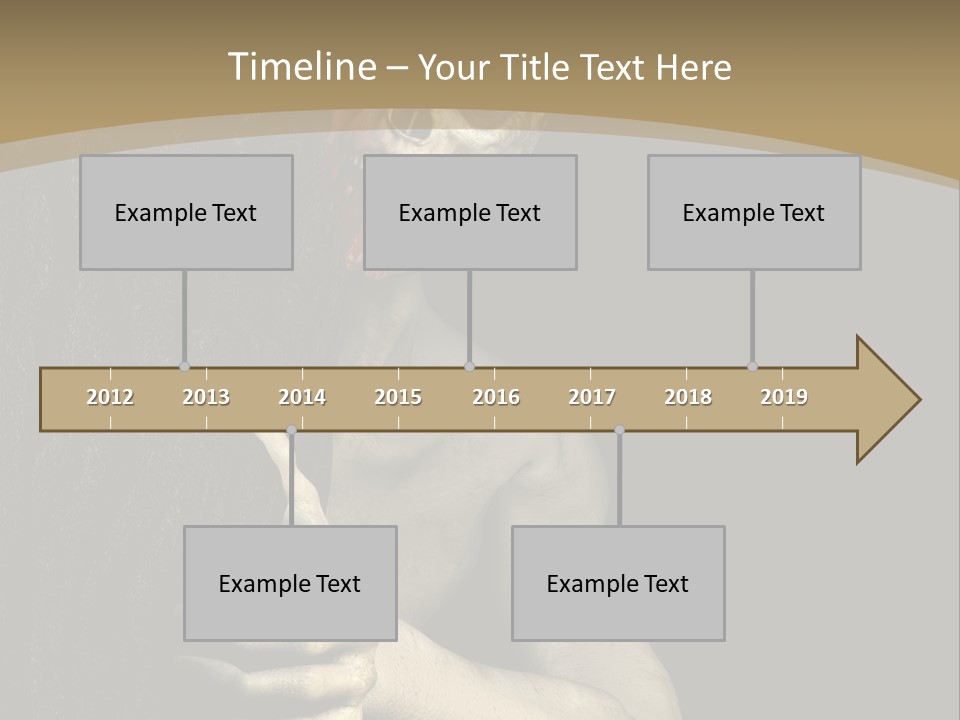 Spooky Goth Human PowerPoint Template