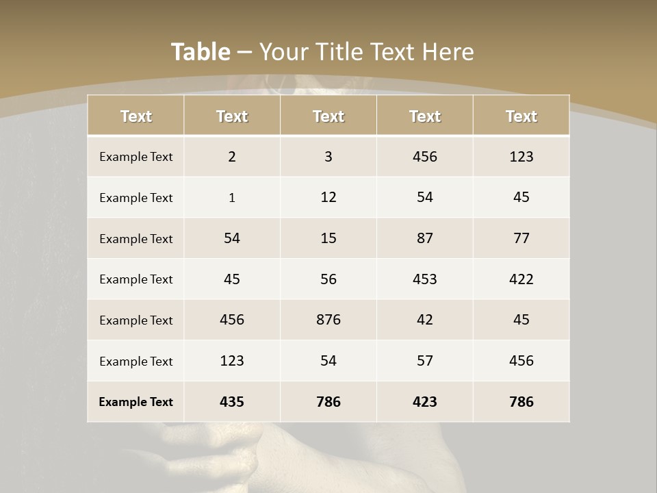 Spooky Goth Human PowerPoint Template