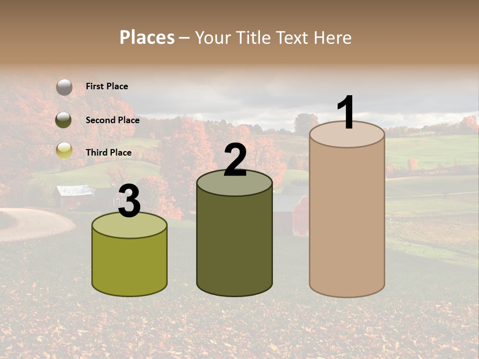 Rural Field Farm PowerPoint Template