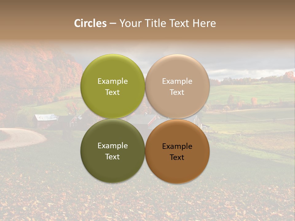Rural Field Farm PowerPoint Template