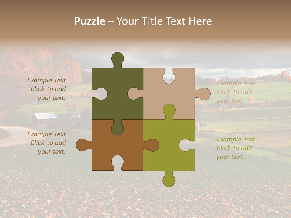 Rural Field Farm PowerPoint Template