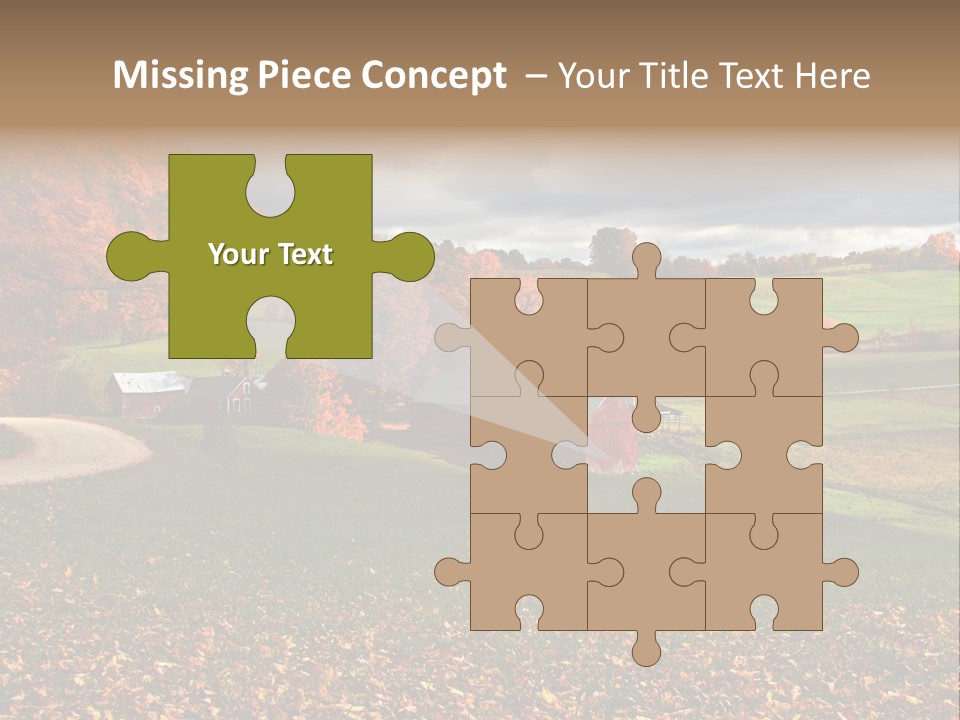 Rural Field Farm PowerPoint Template