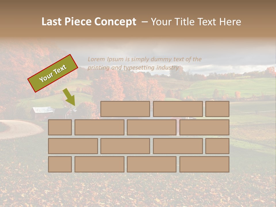 Rural Field Farm PowerPoint Template