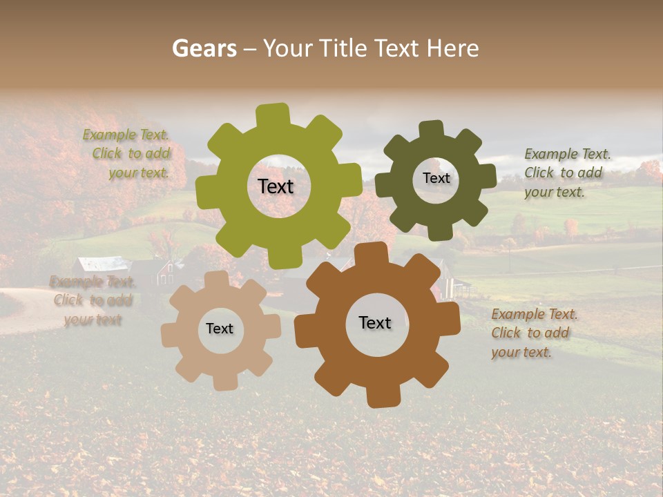 Rural Field Farm PowerPoint Template