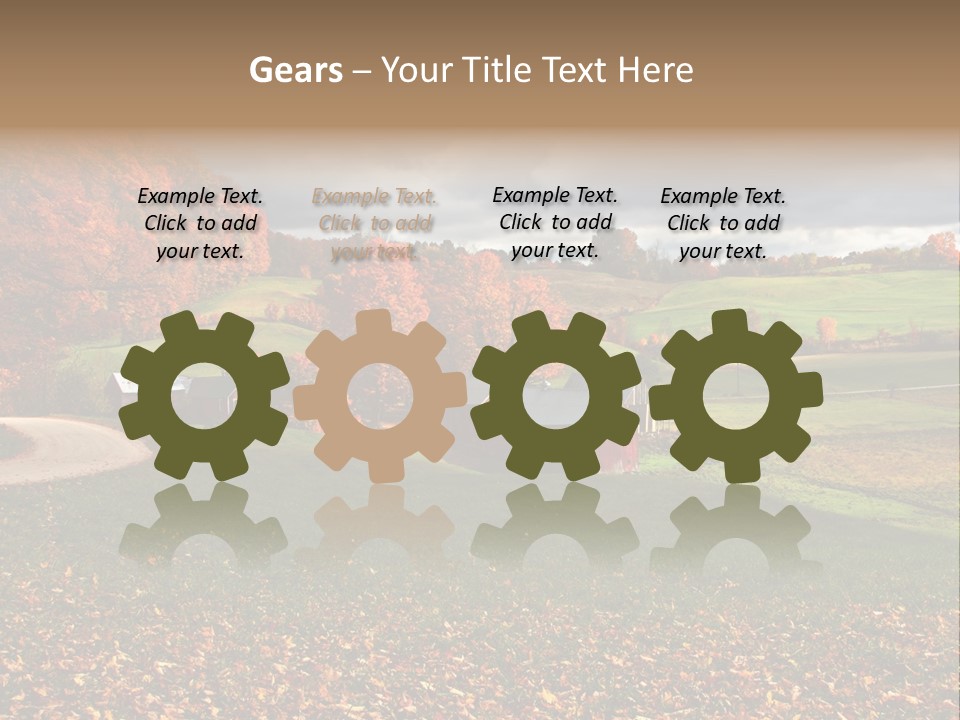 Rural Field Farm PowerPoint Template
