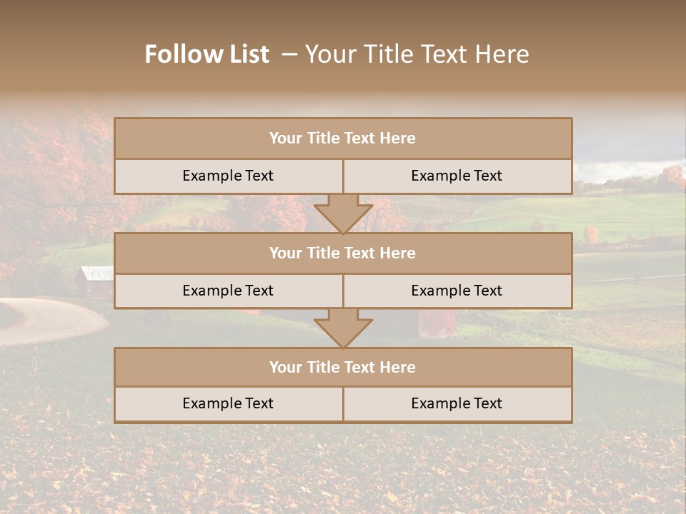 Rural Field Farm PowerPoint Template