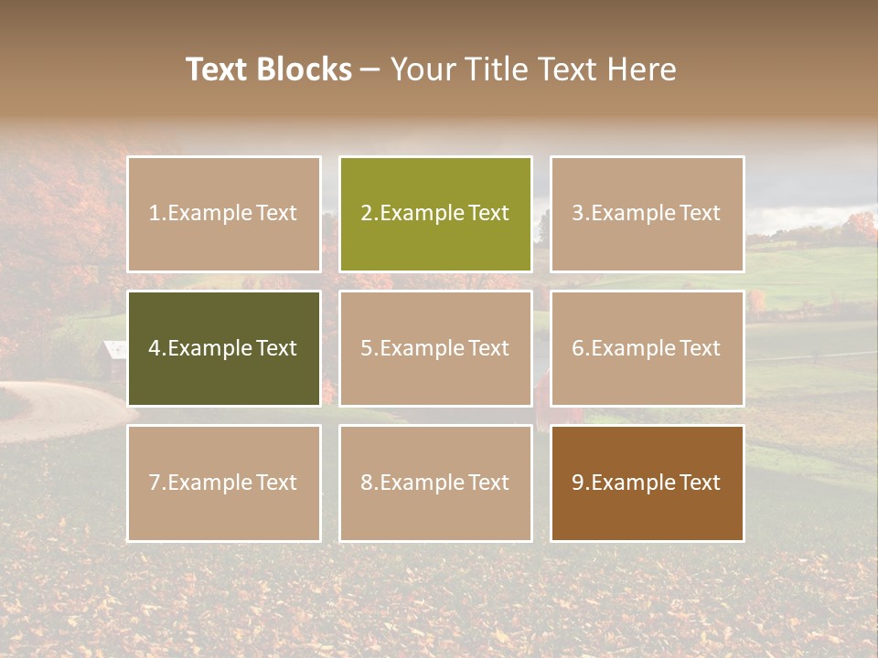 Rural Field Farm PowerPoint Template