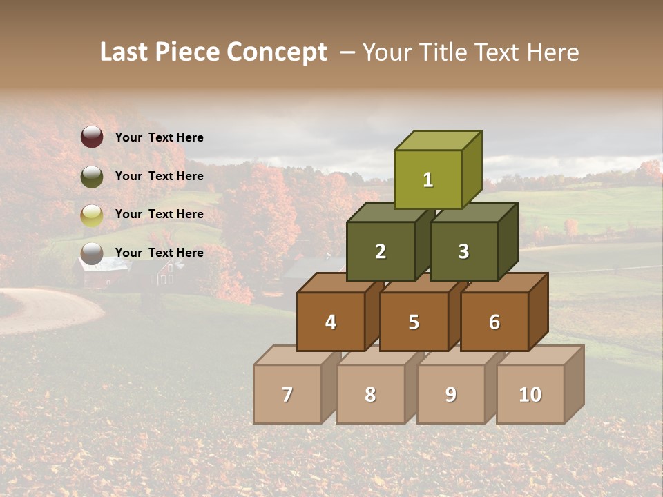 Rural Field Farm PowerPoint Template