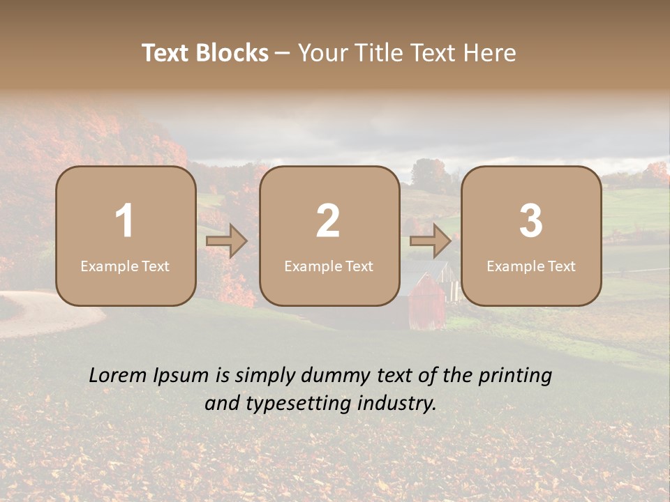 Rural Field Farm PowerPoint Template