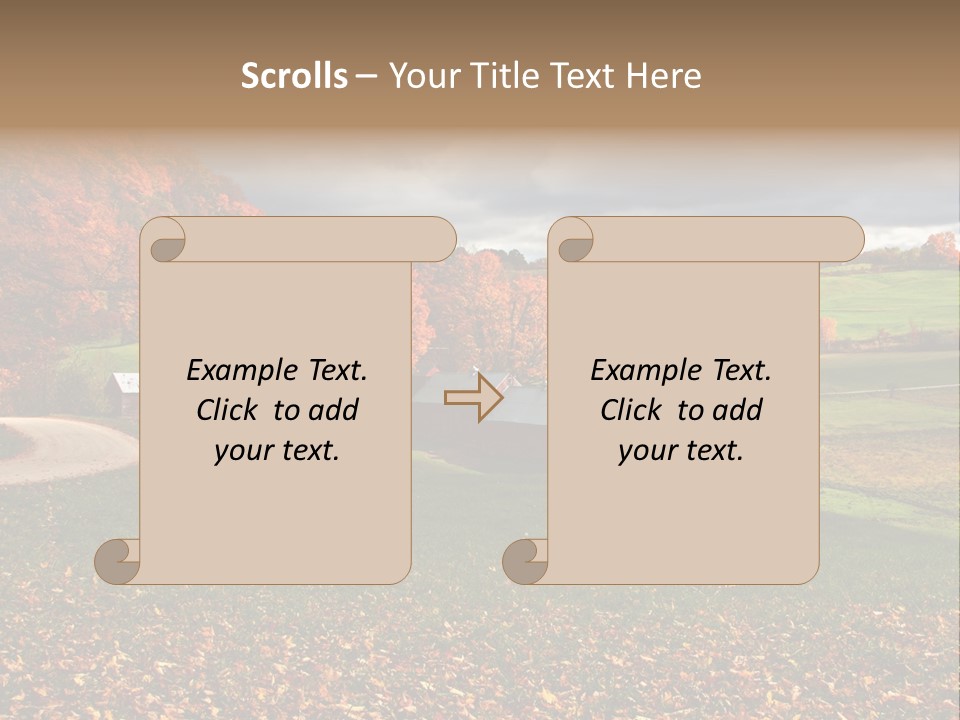 Rural Field Farm PowerPoint Template