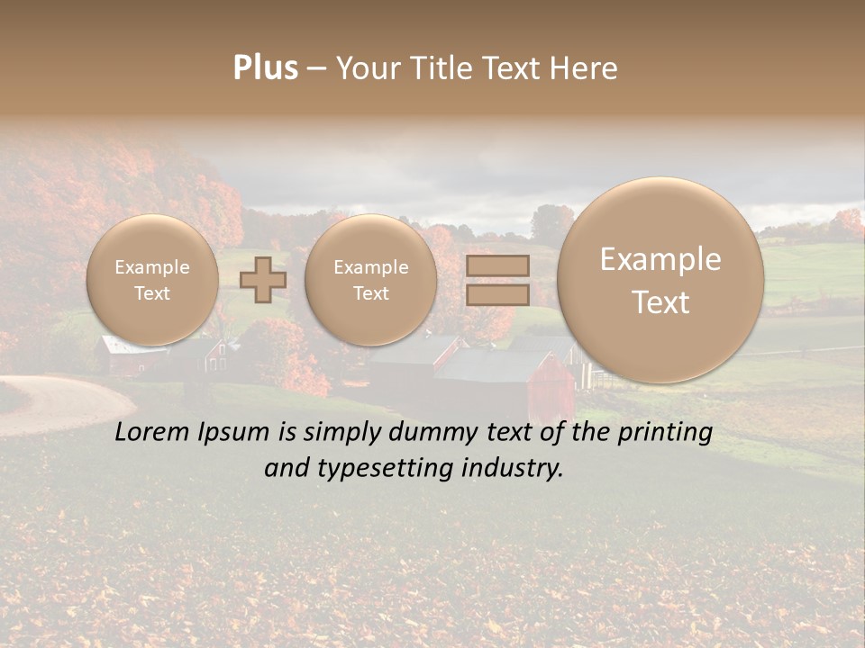 Rural Field Farm PowerPoint Template