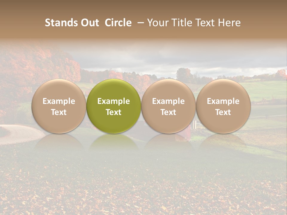 Rural Field Farm PowerPoint Template
