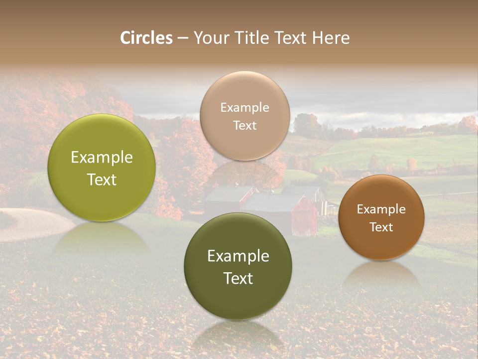 Rural Field Farm PowerPoint Template