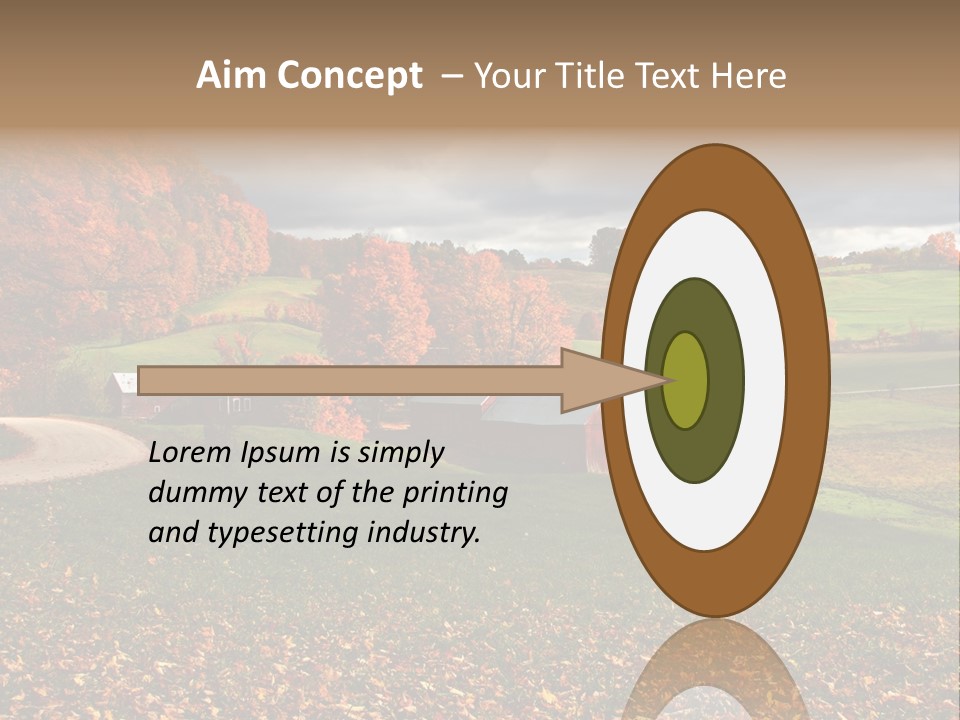 Rural Field Farm PowerPoint Template